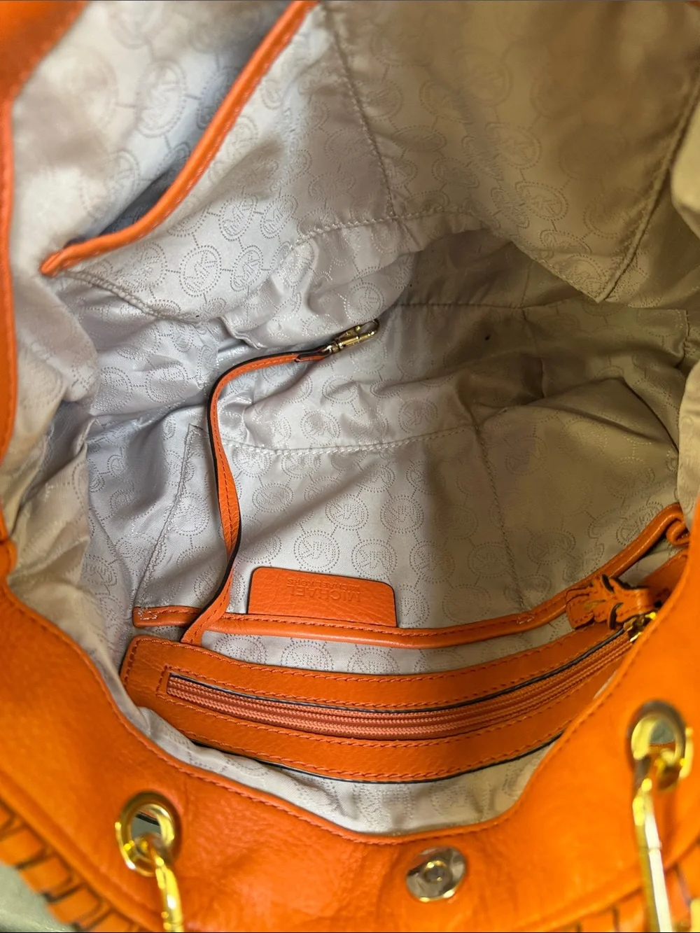 Michael Kors Tangerine Shoulder Bag